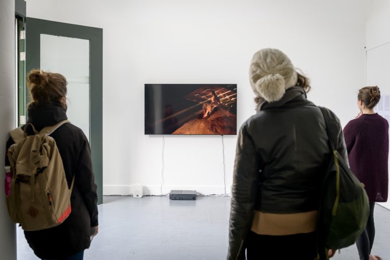 Gallery thumbnail. ANU Studio, IMMA Outdoors, A Radical Plot Open Studios, October 2021. Photo by Louis Haugh