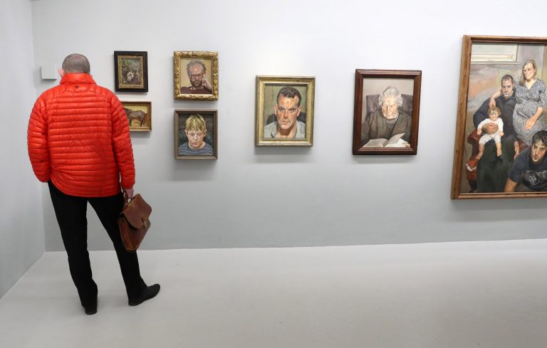 Gallery thumbnail. Installation view of IMMA Collection: Freud Project, The Ethics of Scrutiny