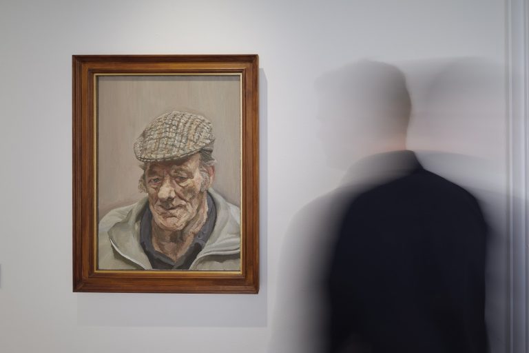 Gallery thumbnail. Installation View of IMMA Collection: Freud Project, Gaze, IMMA, Dublin, 2018. Photo: Ros Kavanagh