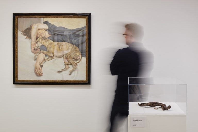 Gallery thumbnail. Installation View of IMMA Collection: Freud Project, Gaze, IMMA, Dublin, 2018. Photo: Ros Kavanagh