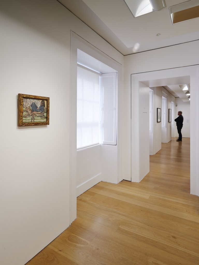 Gallery thumbnail. Installation View of IMMA Collection: Freud Project, Gaze, IMMA, Dublin, 2018. Photo: Ros Kavanagh