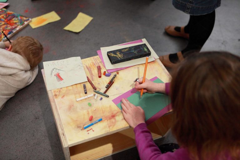 Gallery thumbnail. Visiting with children. IMMA, Irish Museum of Modern Art