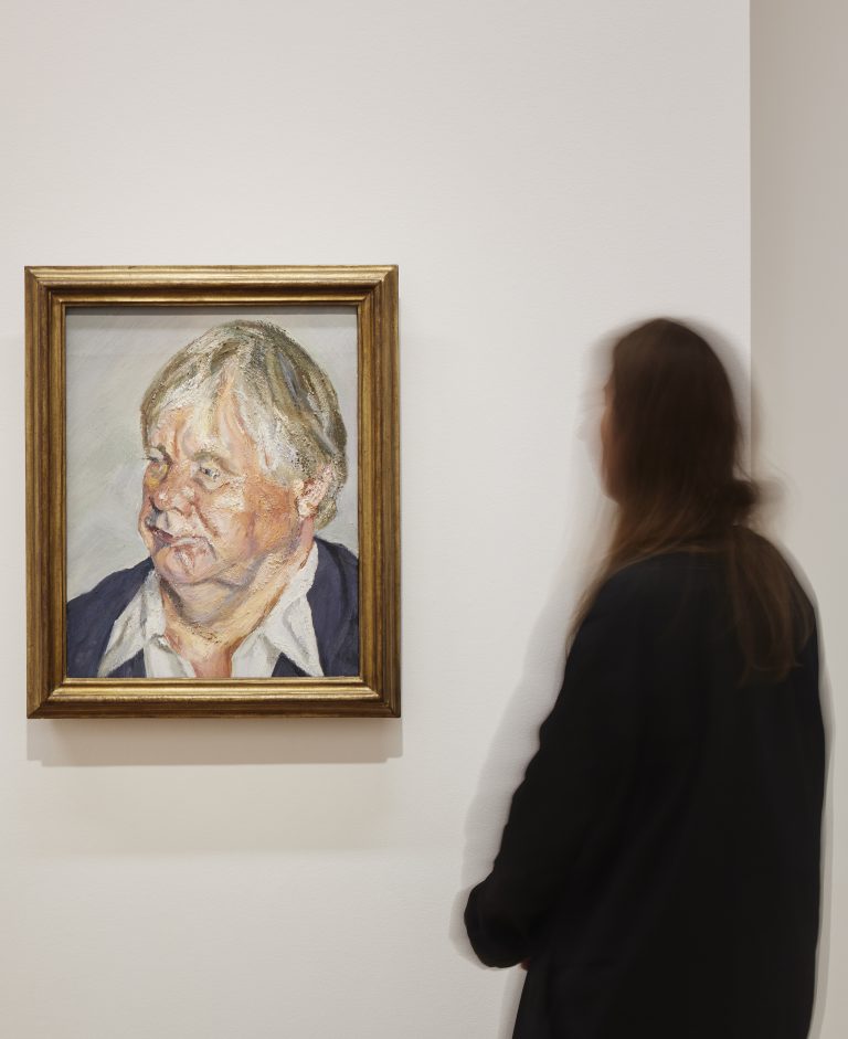 Gallery thumbnail. Installation view of IMMA Collection: Freud Project, Gaze. Photo: Ros Kavanagh.