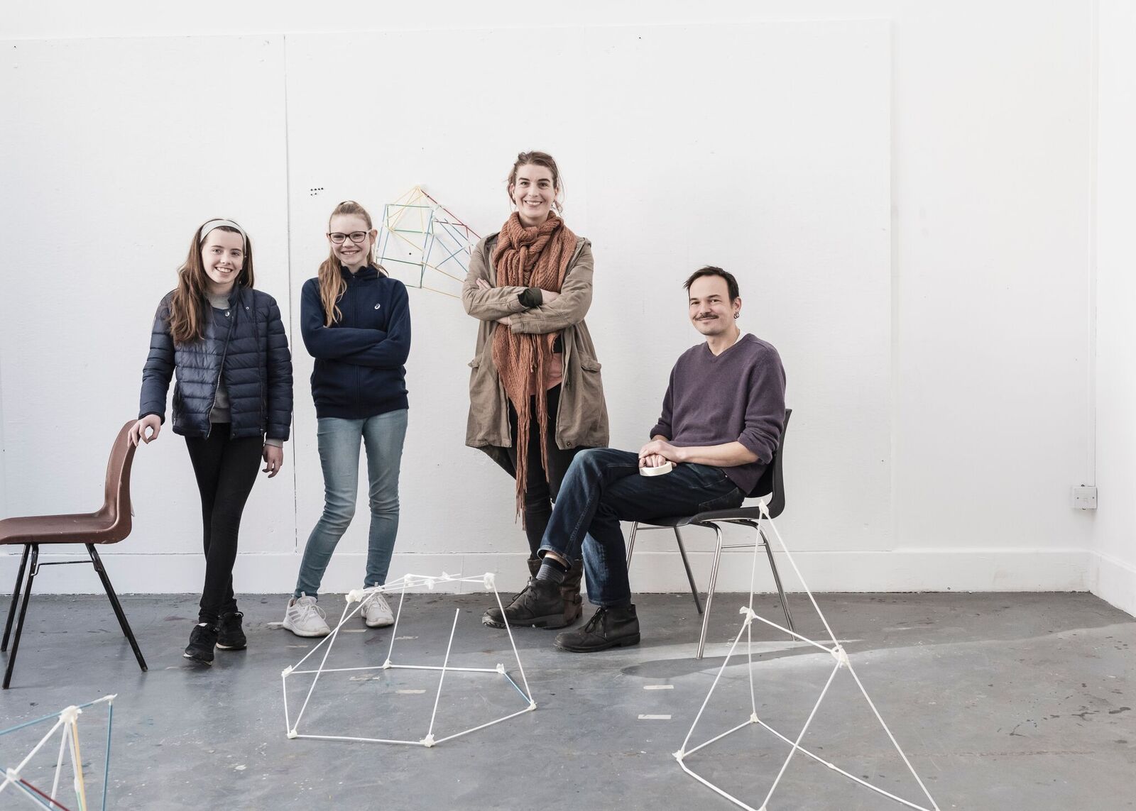 Family in IMMA exhibition